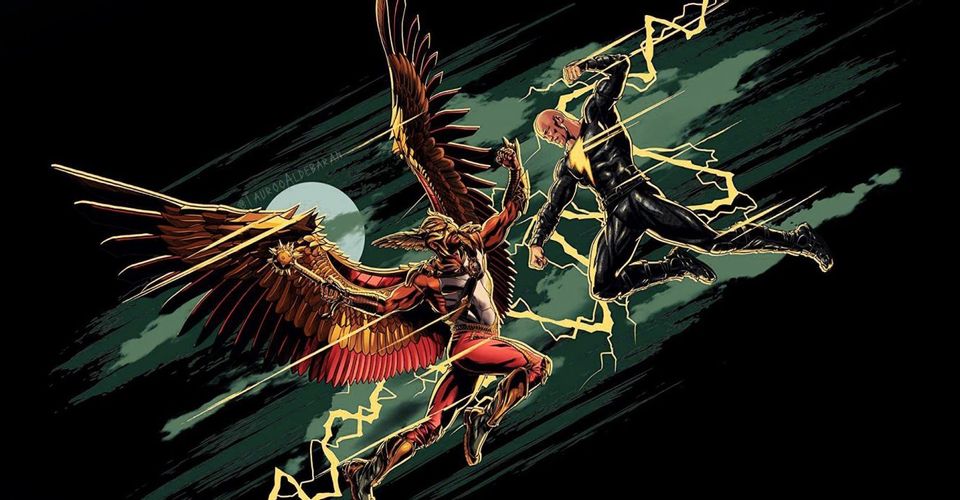 Black Adam vs. Hawkman wśród nowych grafik!